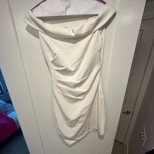 Milly Ally Off-The-Shoulder Midi-Dress